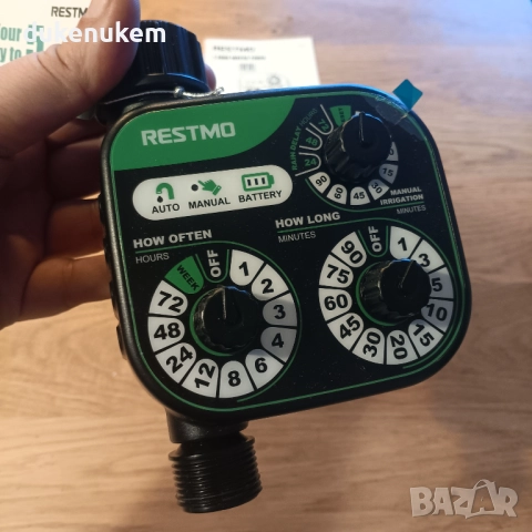 Механичен програматор за напояване, таймер, 3 въртящи копчета, автоматично поливане, снимка 9 - Други - 52711115