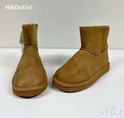 Monki beige dark vegan boot, снимка 3 - Дамски боти - 45333719