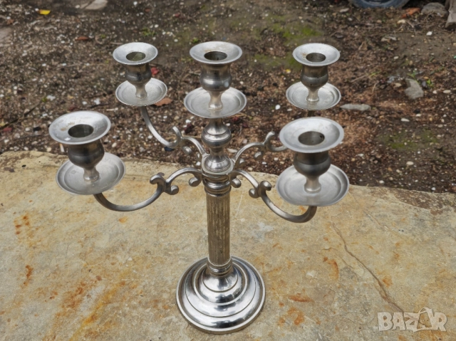 Бронзов Свешник Петица , снимка 3 - Декорация за дома - 52033233