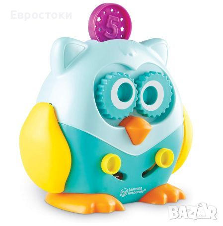 Детска играчка за фина моторика Сова - Learning Resources Hoot the Fine Motor Owl, снимка 3 - Образователни игри - 45919791