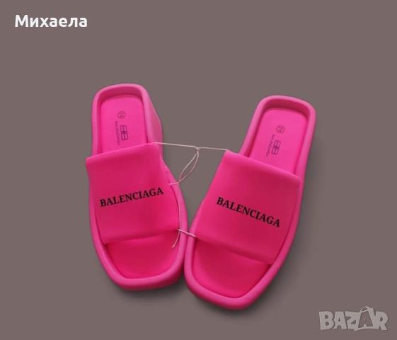 Дамски чехли Balenciaga - 65 лв., снимка 3 - Чехли - 46309651