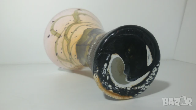 Ваза Gozo glass подписана, снимка 9 - Вази - 51055514