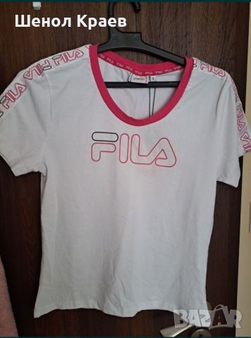 Дамска тениска Fila, снимка 2 - Тениски - 45485859