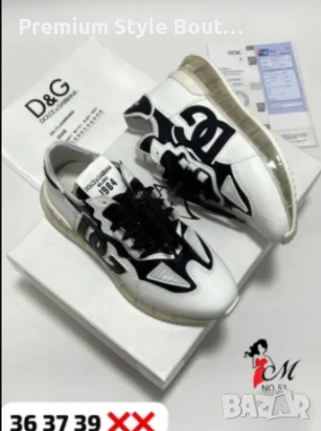 дамски маратонки dolce gabbana 