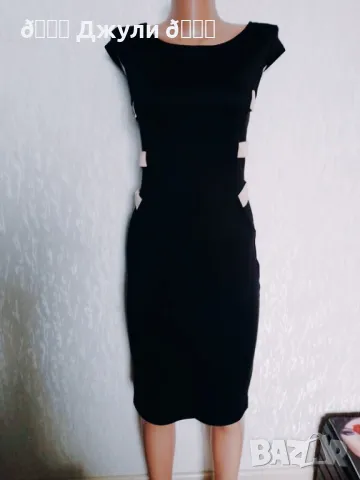 Коктейлна рокля с интересен гръб, снимка 5 - Рокли - 49655186