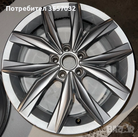 Джанти  5х112  18’ с гуми 235/55/18 Michelin за VW Tiguan 2020, снимка 3 - Гуми и джанти - 53746108