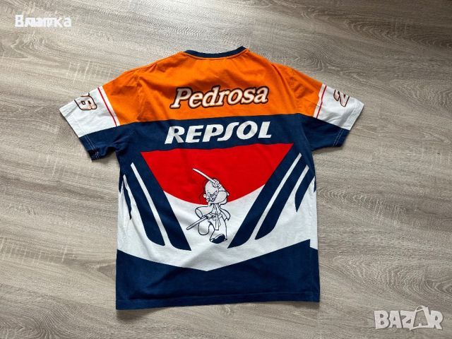 Тениска Дайнезе,Repsol x Dani Pedrosa Джърси Dainese. Джърсита за мотокрос, ATV, ендуро..., снимка 5 - Спортна екипировка - 46462186