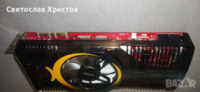 Продавам видео карта Palit GTS 250 1GB DDR3 256bit VGA DVI HDMI 2x6pin PCI-E, снимка 5 - Видеокарти - 45980293