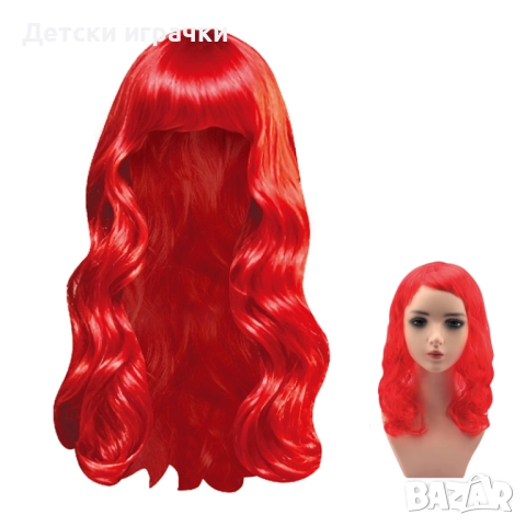 Детски комплект Перуки за деца, прически, фризьор, с аксесоари , снимка 7 - Други - 52093533