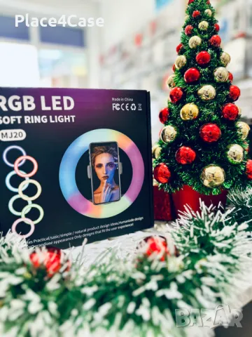 RGB LED RING, снимка 1 - Светкавици, студийно осветление - 48111696