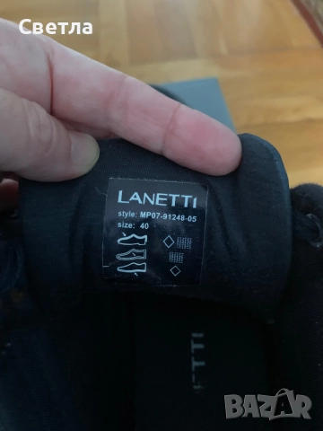 Зимни обувки Lanetti 40 номер, снимка 6 - Ежедневни обувки - 51867079