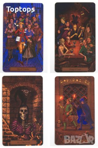 Таро карти: Steampunk Tarot & Edgar Allan Poe Tarot & Villains Tarot, снимка 16 - Карти за игра - 34296517