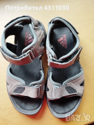 Туристически сандали Adidas употребявани, бежови, номер 36, снимка 5 - Детски сандали и чехли - 53365888