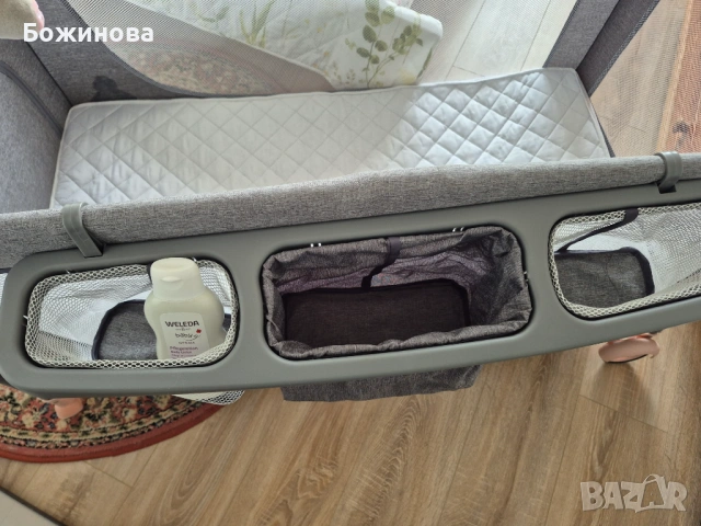 Детска кошара Kindercraft преносима, с матрак, снимка 7 - Бебешки легла и матраци - 54167729