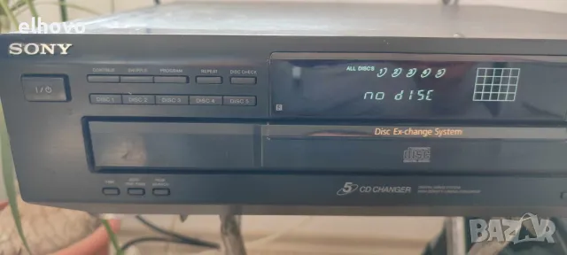 CD player Sony CDP-CE335, снимка 1 - Аудиосистеми - 48781302