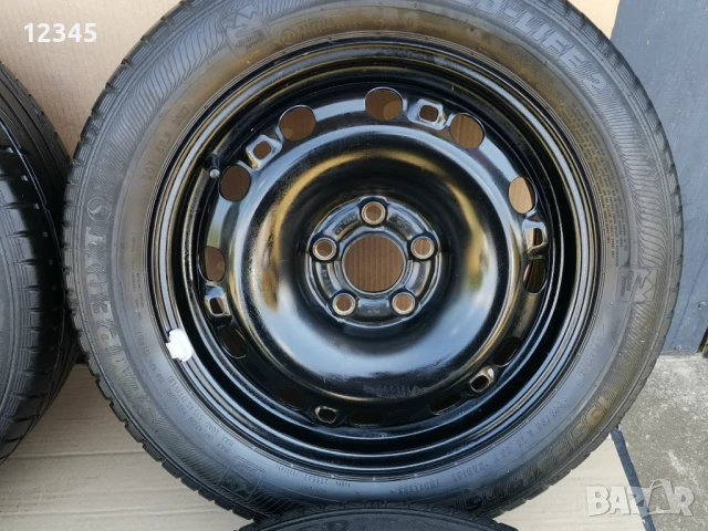 15’’ 5x100 originalni za skoda с гуми semperit 195/55R15 -№543, снимка 4 - Гуми и джанти - 51180394