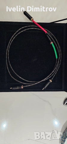 Nordost Quattro Fil RCA 1m - интерконект кабел, снимка 3 - Други - 52450607