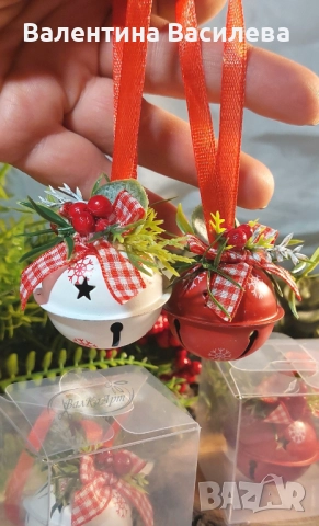 Ръчно изработени Коледни декорации
