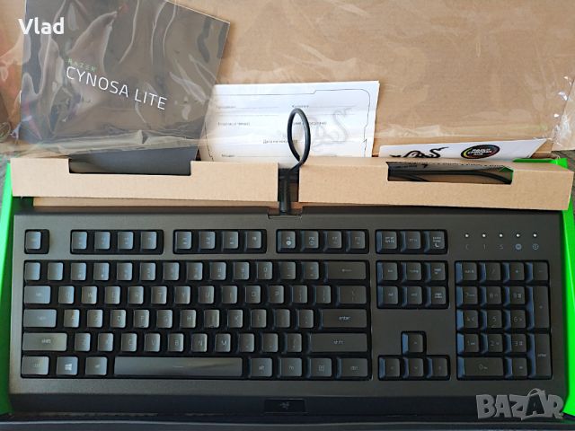 Razer Cynosa Lite US Геймърска клавиатура, снимка 4 - Клавиатури и мишки - 44698551