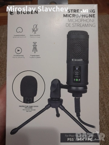 Микрофон BIGBEN Streaming, снимка 3 - Микрофони - 53842462