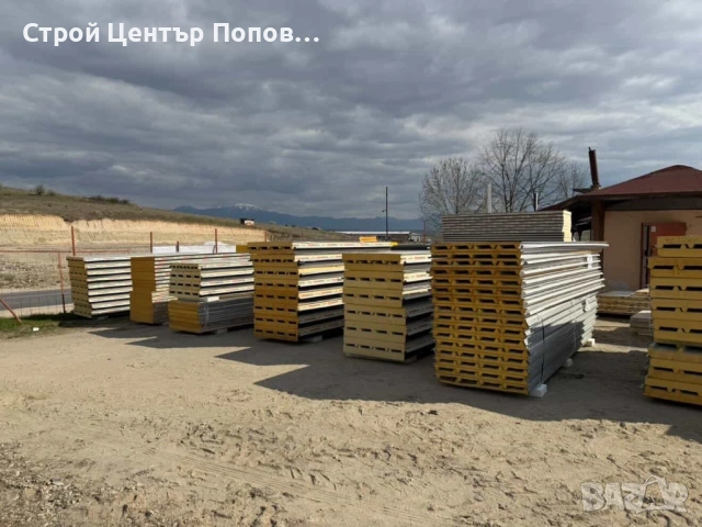 Термо Панели(Сандвич панели)за стена и покрив, снимка 2 - Ремонти на покриви - 54127940