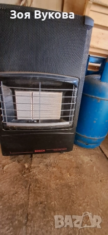 Продавам газова печка за отопление плюс газова бутилка 