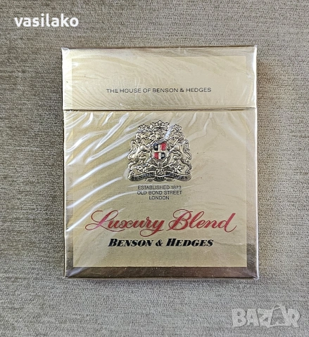 стари колекционерски цигари Benson & Hedges от 80 те! 