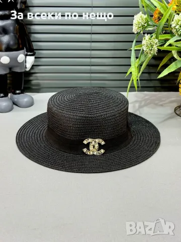 Prada👒Loewe👒Chanel Плажна Шапка Тип Капела - Налични Различни Цветове Код E24, снимка 6 - Шапки - 50214588