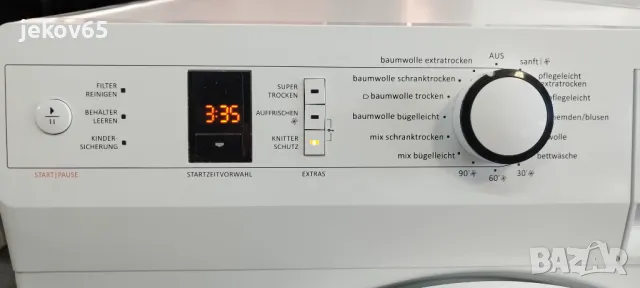 Сушилня Gorenje клас В 8кг. внос от Германия, снимка 6 - Сушилни - 49449093