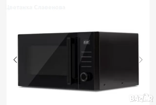 Микровълнова фурна TAURUS STYLE23 BLACK 900W 23L, снимка 4 - Микровълнови - 48012344