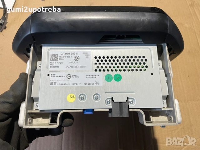 Централен Дисплей Мултимедия 10A919605K Volkswagen ID.3 E11 pro, снимка 5 - Части - 53418861