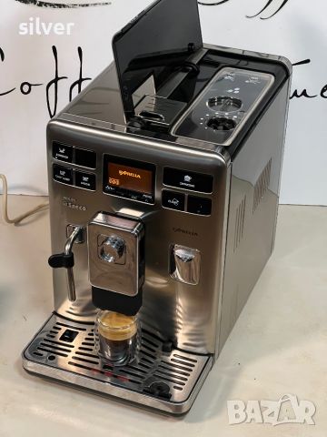 Кафемашина кафе автомат Saeco exprelia с гаранция, снимка 7 - Кафемашини - 46412933