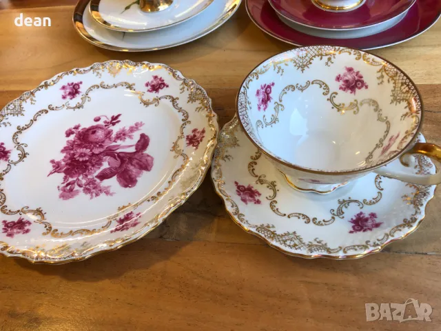 Троен сет от Баварски чаши за кафе, снимка 11 - Чаши - 49784473