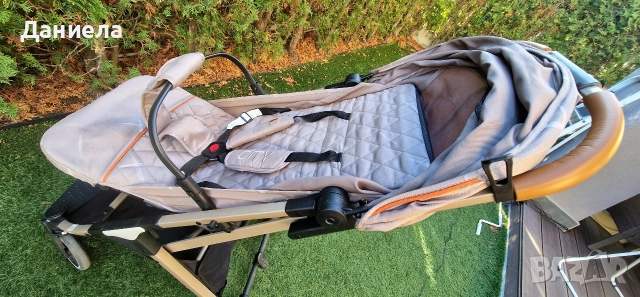 Бебешка лятна количка Chipolino City бежов цвят, снимка 13 - Детски колички - 52870904