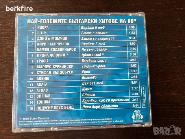 CD Най-големите български хитове, снимка 3 - CD дискове - 53243747