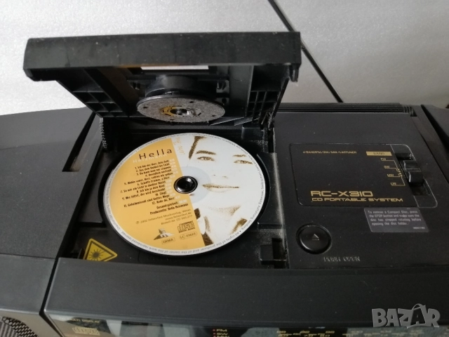 Радиокасетофон със CD JVC RC-X310, снимка 7 - Радиокасетофони, транзистори - 51690588