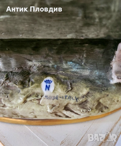 Декоративна порцеланова статуетка Capodimonte – Italy, снимка 6 - Статуетки - 53722261