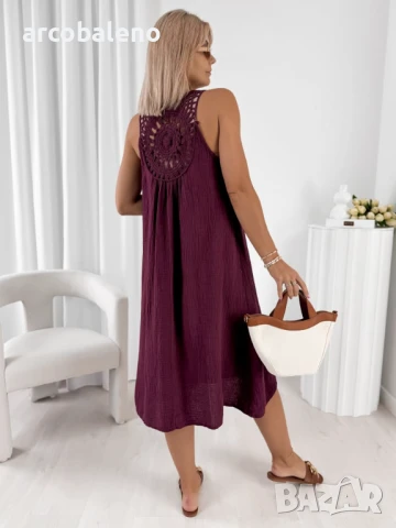 Дамска рокля BORJA, 6цвята , снимка 6 - Рокли - 51121669