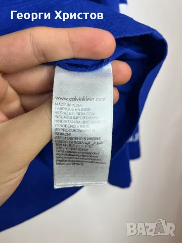 Calvin Klein Jeans Graphic Logo Long Sleeve Мъжка Блуза, снимка 6 - Блузи - 48216948