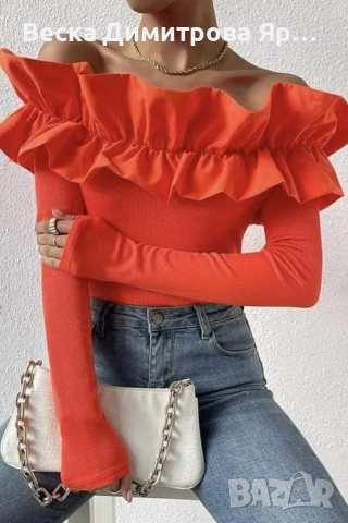 Дамска блузка , снимка 1 - Блузи с дълъг ръкав и пуловери - 44966662