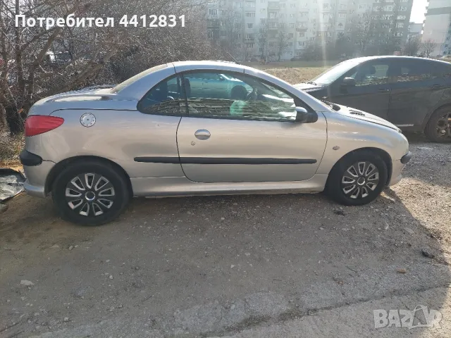 peugeot 206 cc / пежо 206 на части, снимка 3 - Автомобили и джипове - 49727866