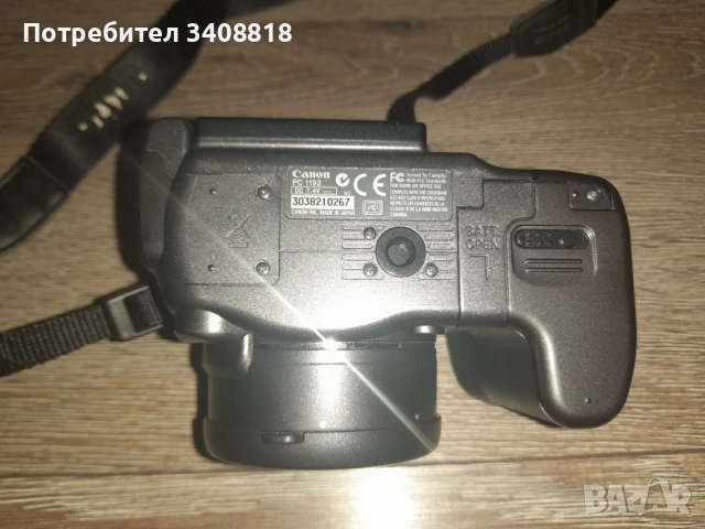 Фотоапарат Canon Powershot S3, снимка 2 - Фотоапарати - 54259766