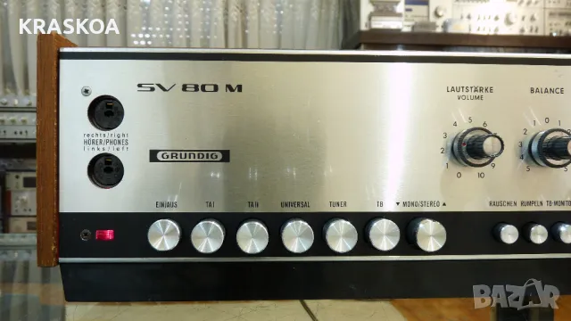 GRUNDIG SV80 M, снимка 2 - Ресийвъри, усилватели, смесителни пултове - 48198932