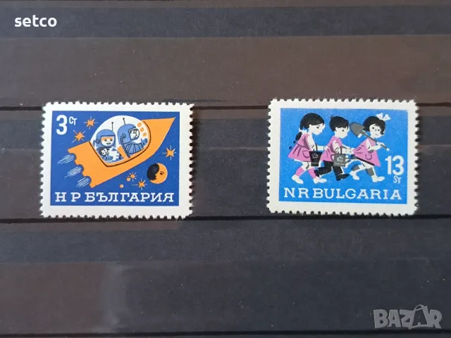 България 1966 ДЕТСКА СЕРИЯ, снимка 1 - Филателия - 47076138