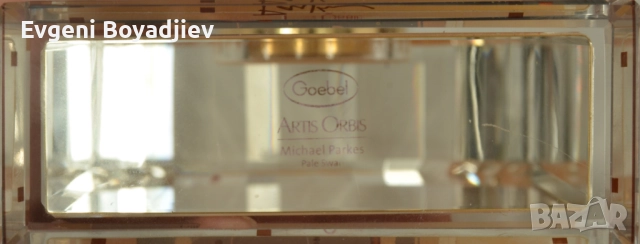 Оригинален настолен часовник, стил "ар нуво" Goebel, снимка 4 - Луксозни - 52490896