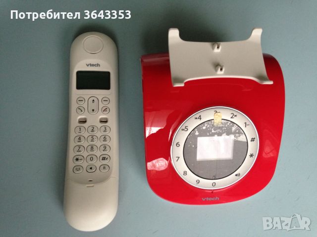 Стационарен телефон Vtech LS 1750-R, снимка 8 - Други - 46484992