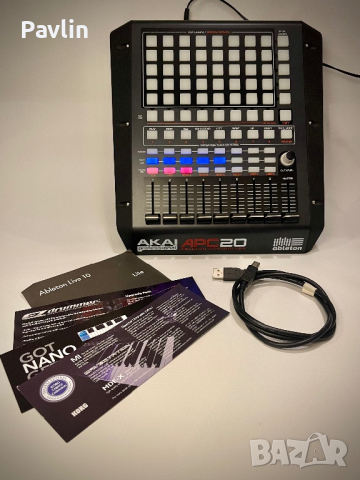 MIDI контролер AKAI APC20, снимка 3 - Други - 45022497