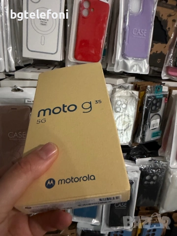 Motorola Moto G35 5G 4/256,запечатани,чисто нови,2 години гаранция, снимка 4 - Motorola - 53169662