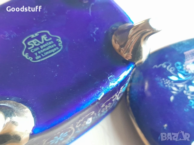 Лимож,Limoges,порцелан,кутия,съд,маркиран , снимка 7 - Антикварни и старинни предмети - 53713015