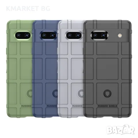 Google Pixel 7A TPU Удароустойчив Калъф и Протектор, снимка 7 - Калъфи, кейсове - 49136534